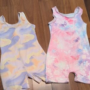 🌴Set Of 2 Gymnastics Dance Tumbling Leotards